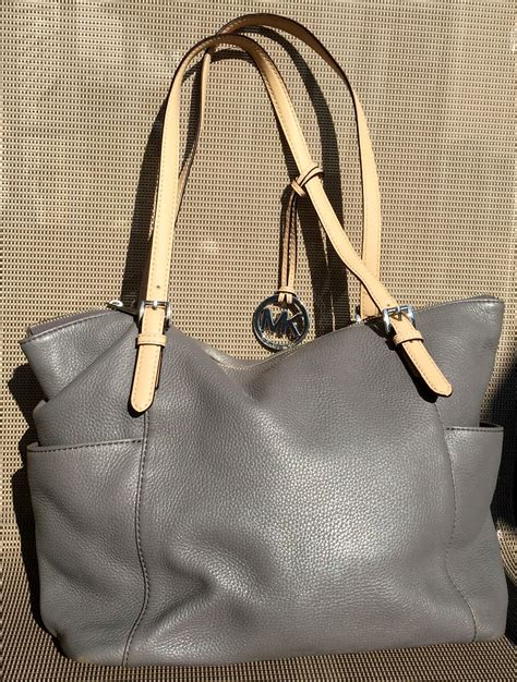 michael kors soft leather tote